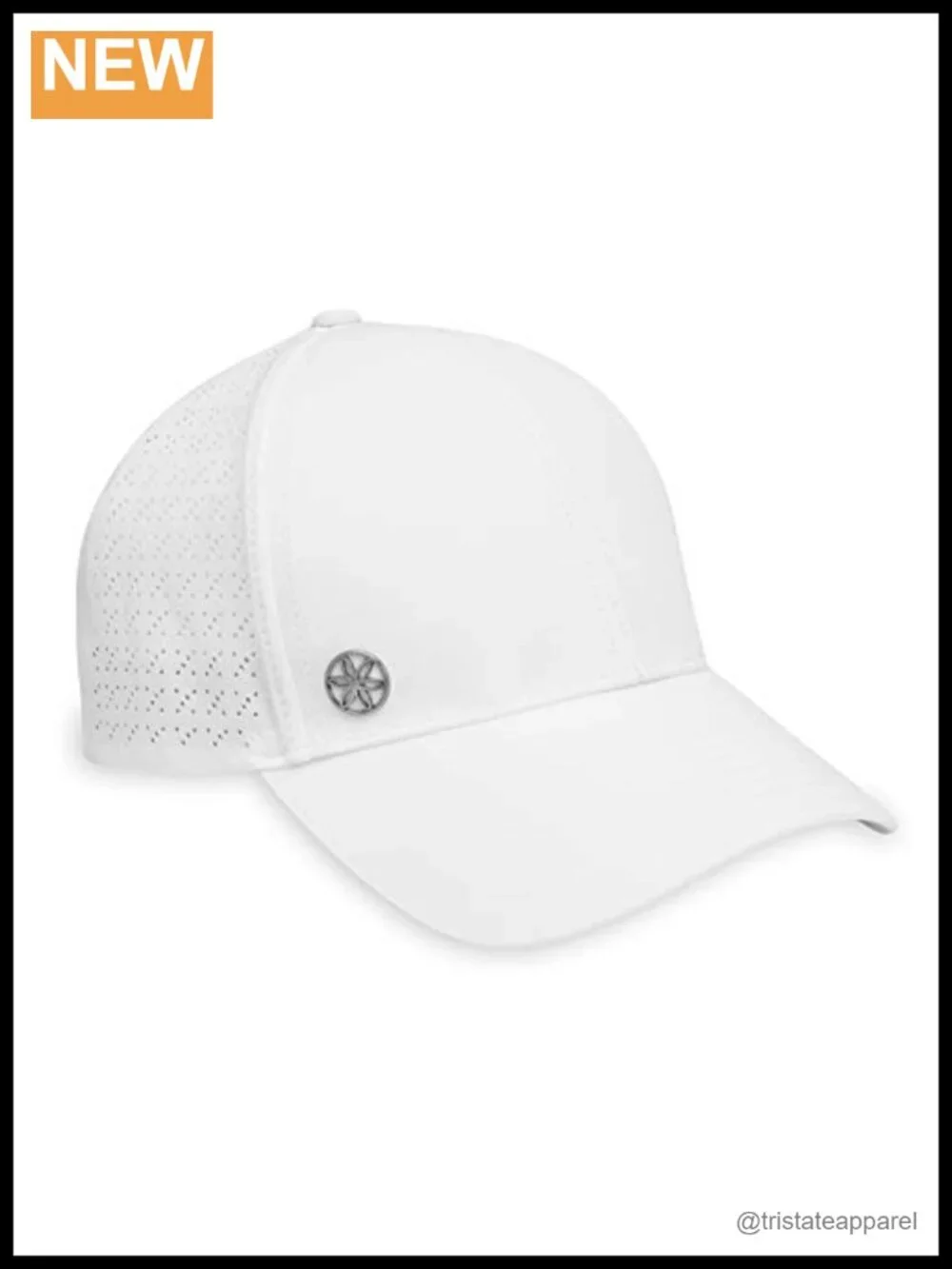 Gaiam Cruiser Breathable Baseball Cap Adjustable Ponytail Fitness Hat